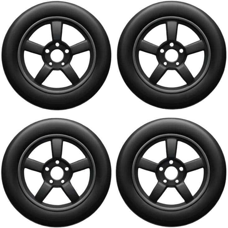 only wheels from the chassis emoji