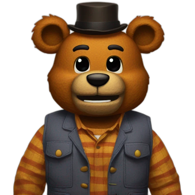 Freedy fazbear emoji