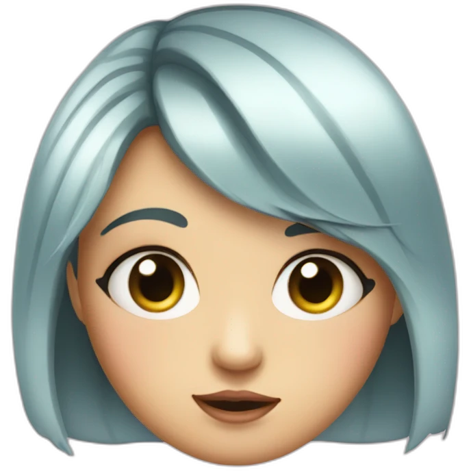  fish-face-with-cute-blush-girl-big-eyes  emoji