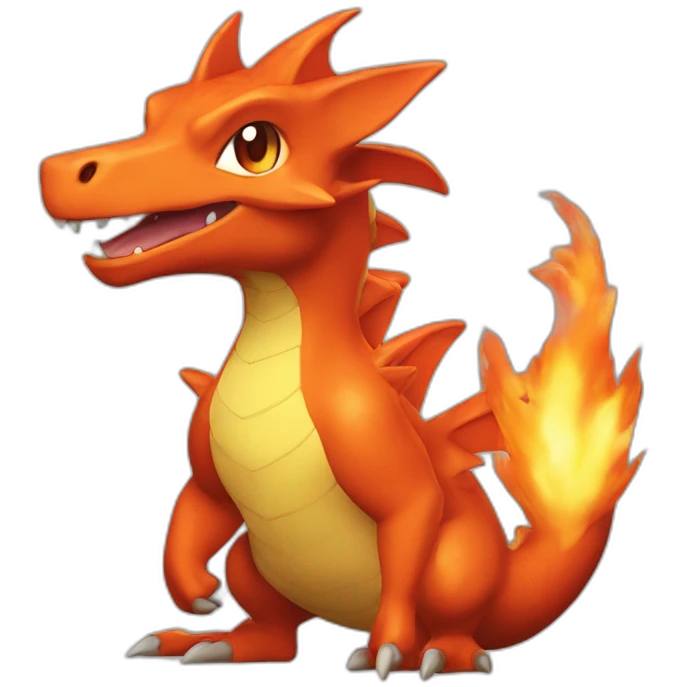 Dracaufeu pokemon emoji