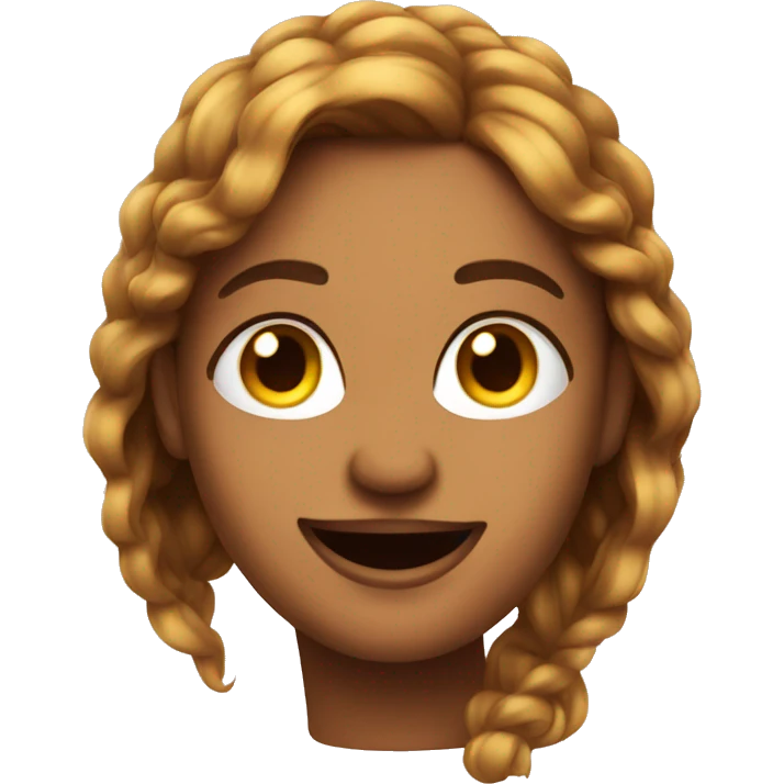 A sassy smile in realistic format emoji