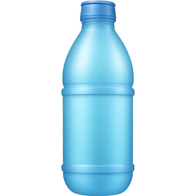 Water bottle emoji