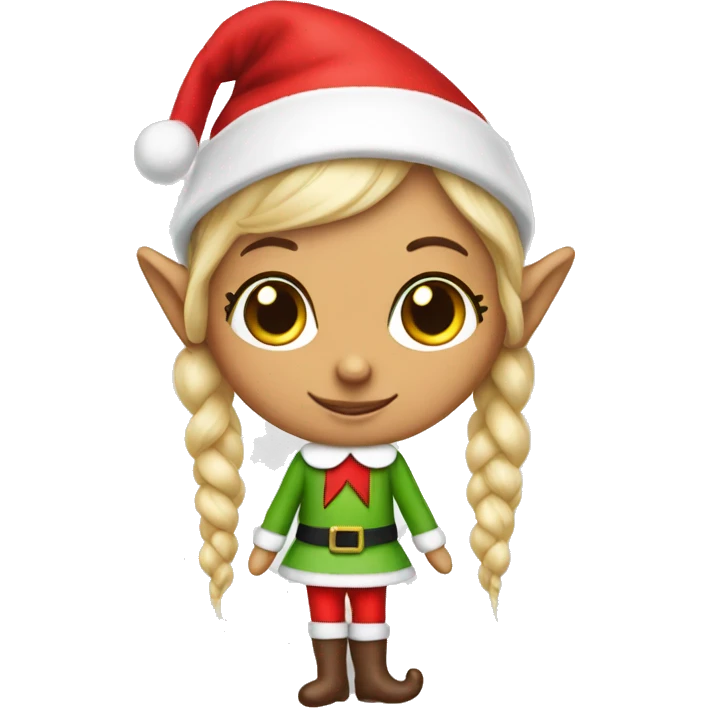 Elf on the shelf girl  emoji