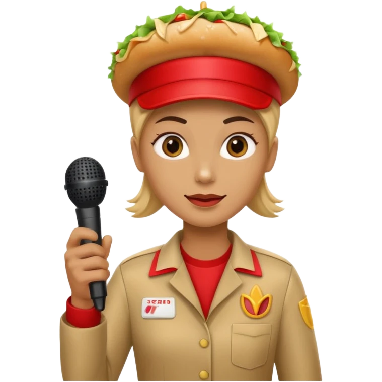 drive thru employe emoji