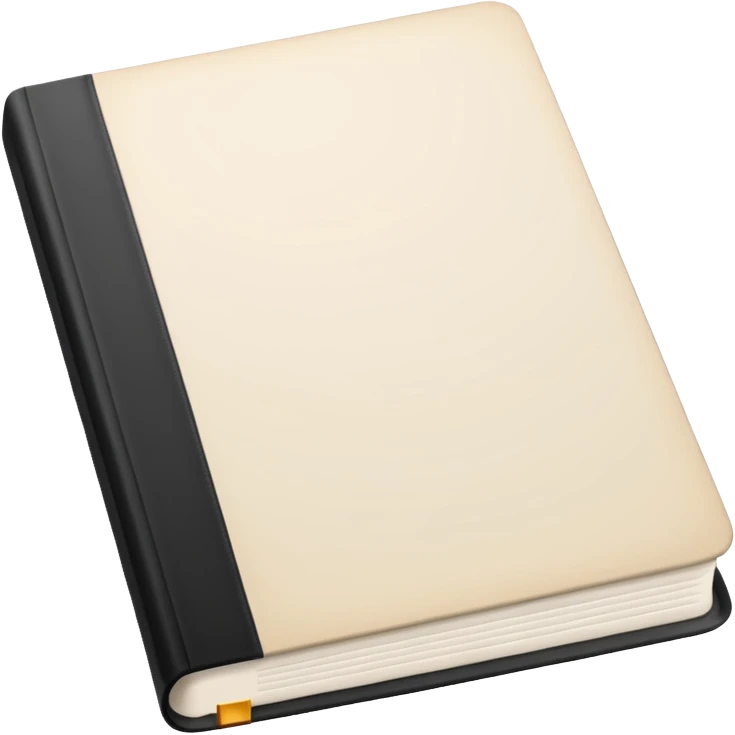 Drawing a4 book emoji