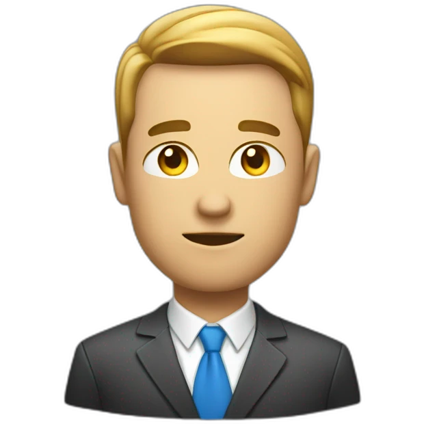 HR-manager Disinterestedly looks away to the right emoji