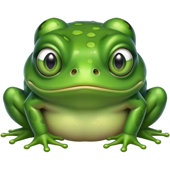 annoyed frog emoji