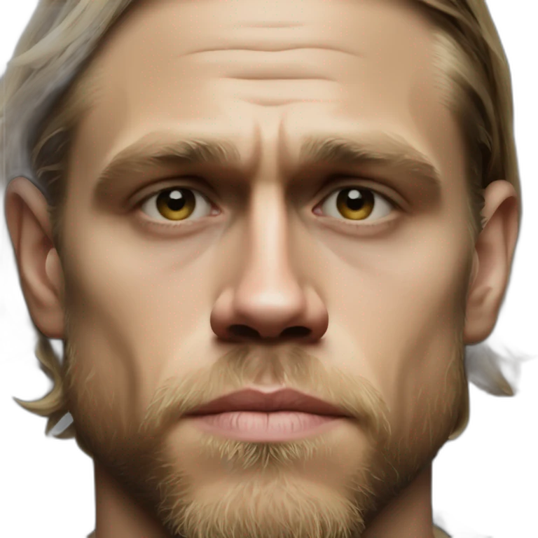 charlie hunnam serious emoji