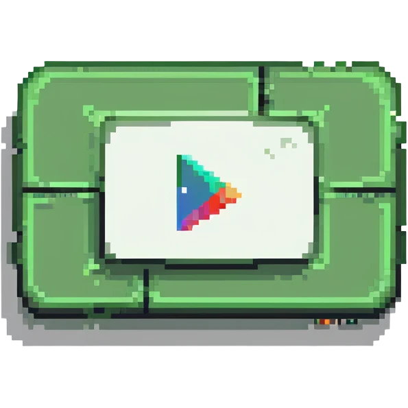YouTube logo green rectangle with white play button emoji