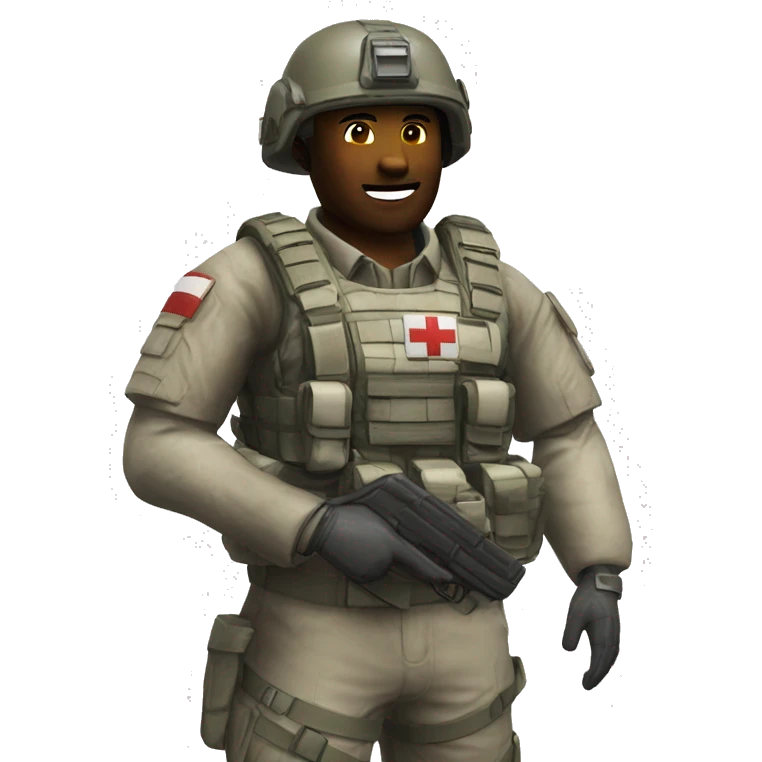 Create soldier medic class from battlefield 4 (2013)  emoji