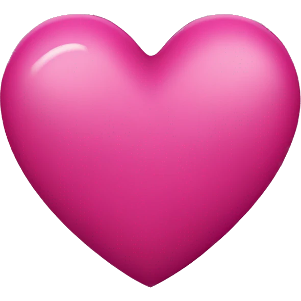 Dark pink heart emoji