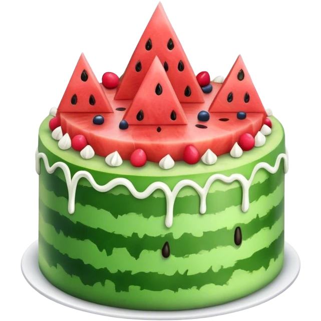 watermelon cake emoji