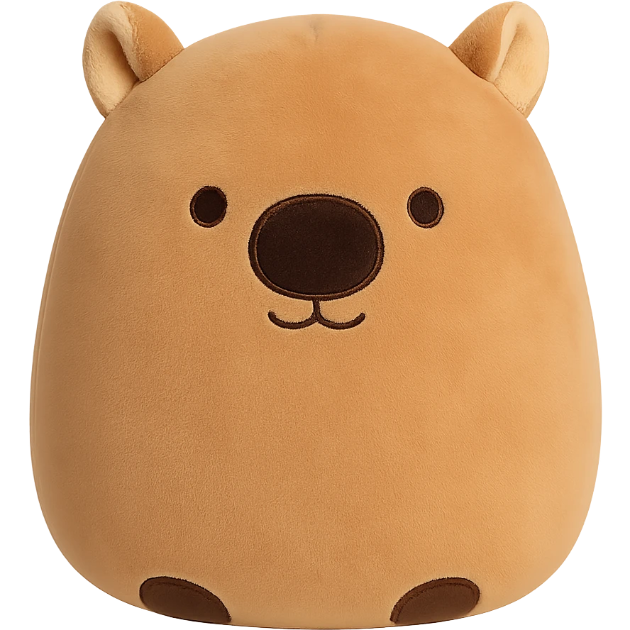 wombat squishmallow plushie emoji