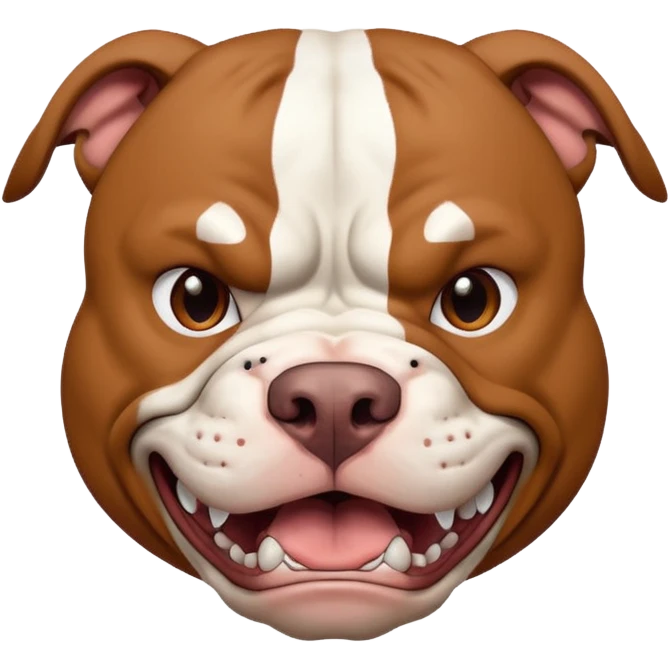 angry pitbull emoji