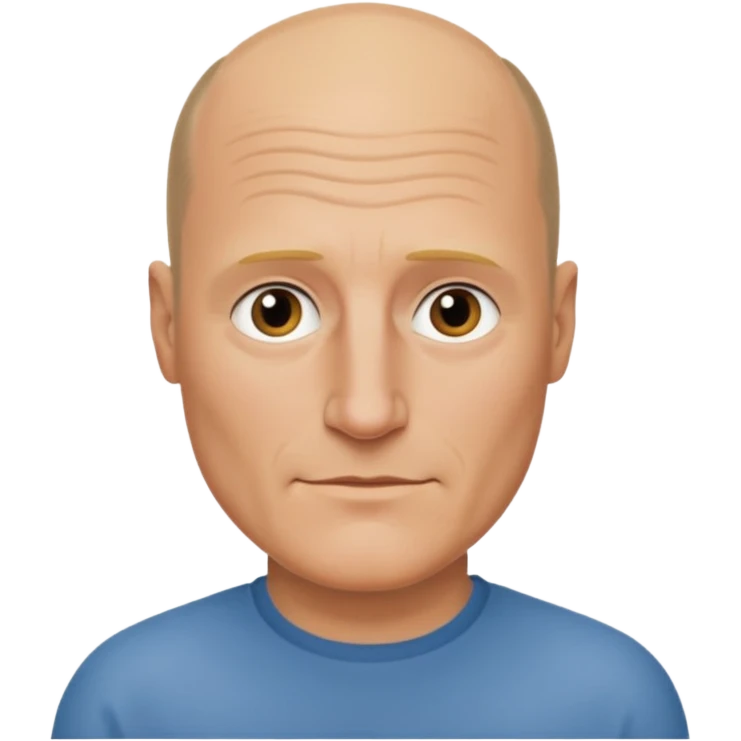 woody harrelson bald emoji