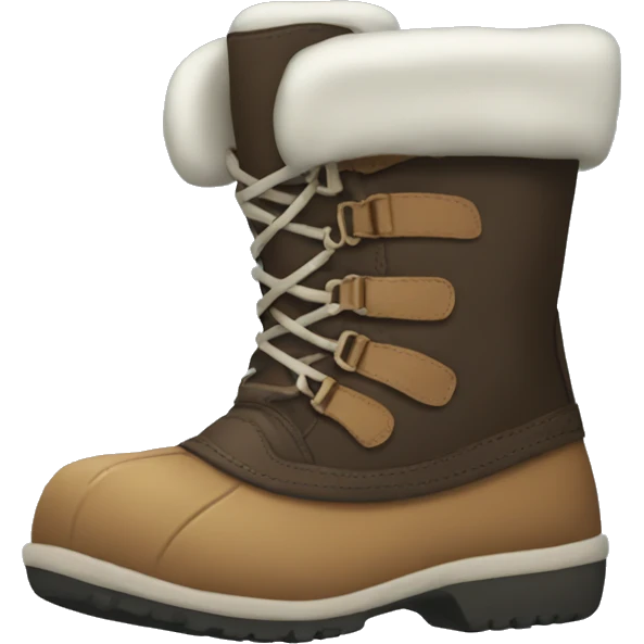 Winter boots emoji