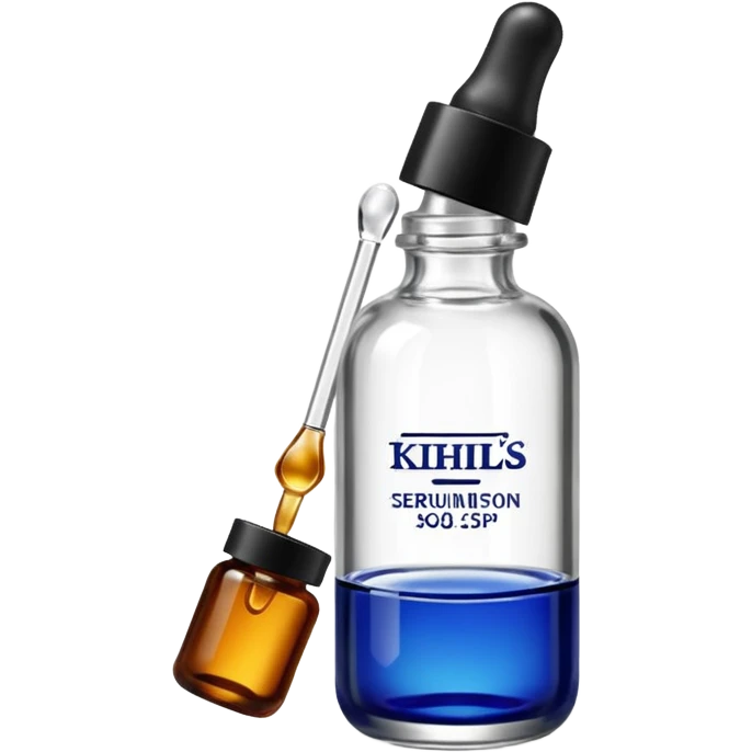 kiehl's serum bottle emoji