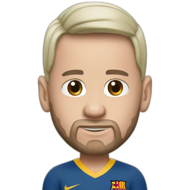 Lionel messi bald emoji
