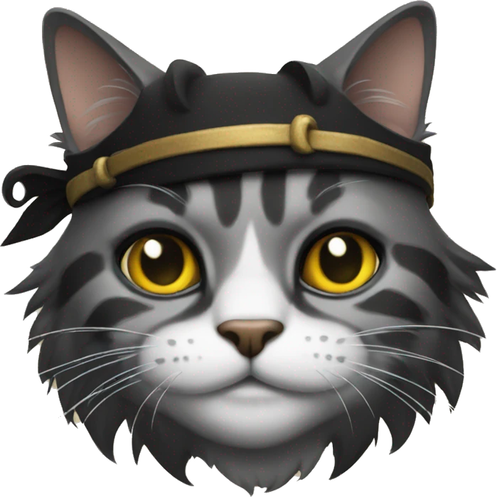 cat pirate emoji