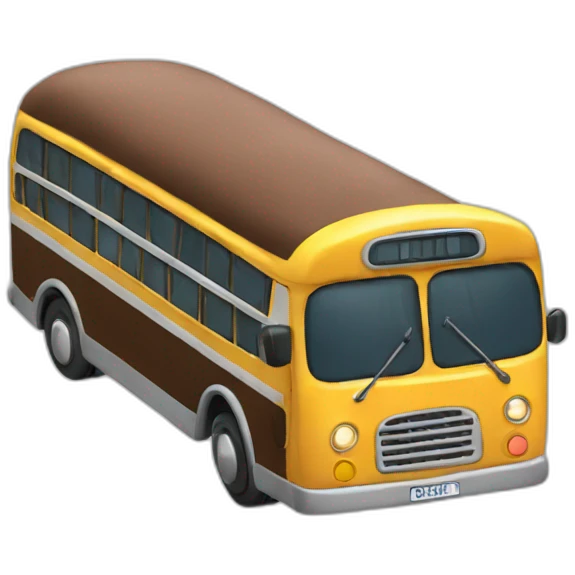 Choc bus emoji