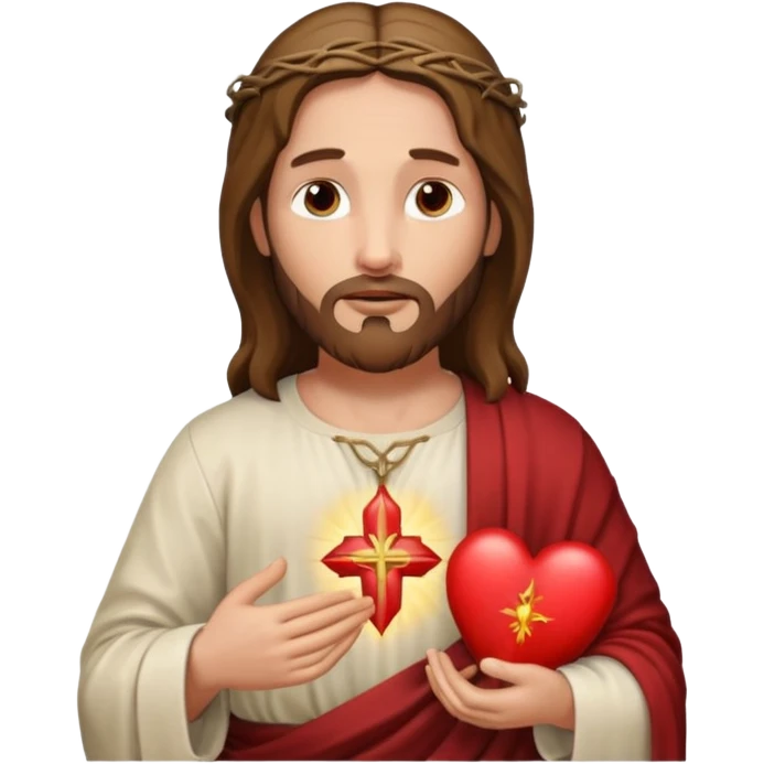 Catholic Sacred heart  emoji