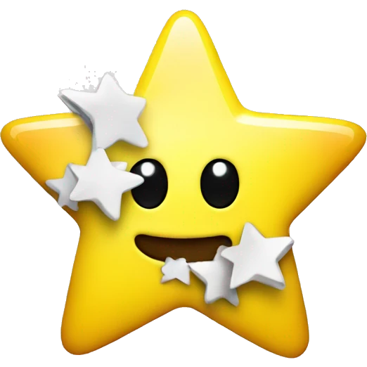 Generate a snapchat star badge emoji