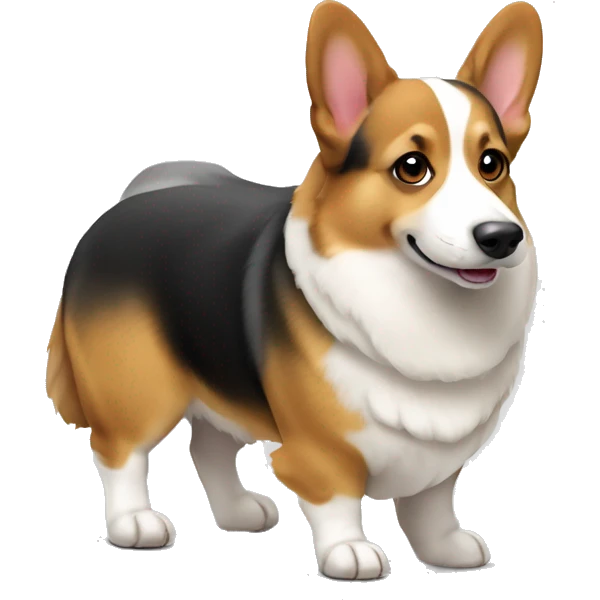 Welsh Corgi Pembroke Tricolor emoji