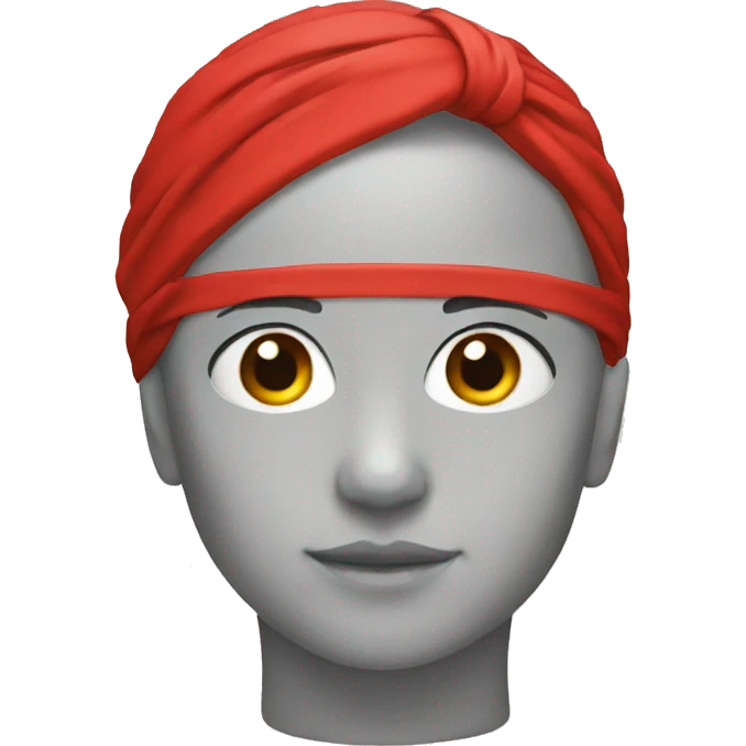 Red headband emoji