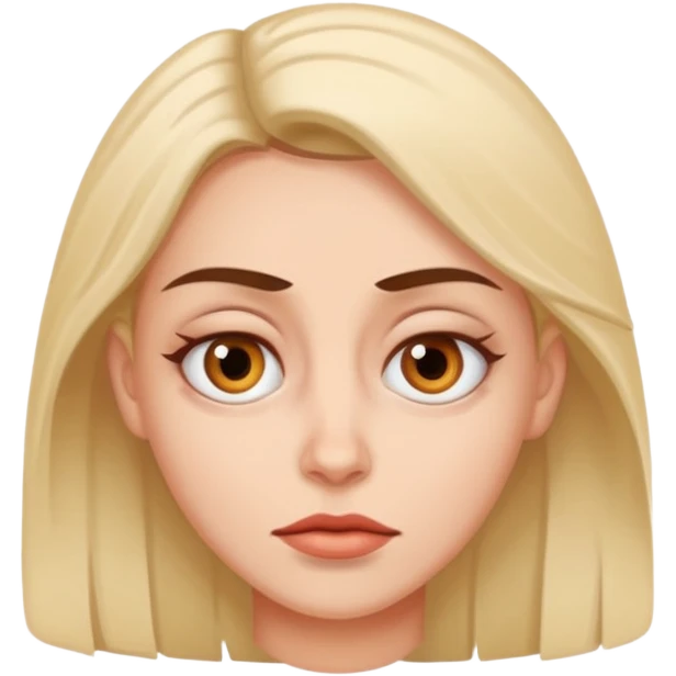 Stupid bitch with a very bad lazy eye emoji