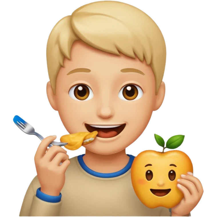 gererame un smojis comiendo emoji