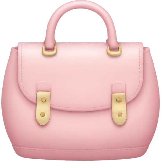 light pink purse  emoji