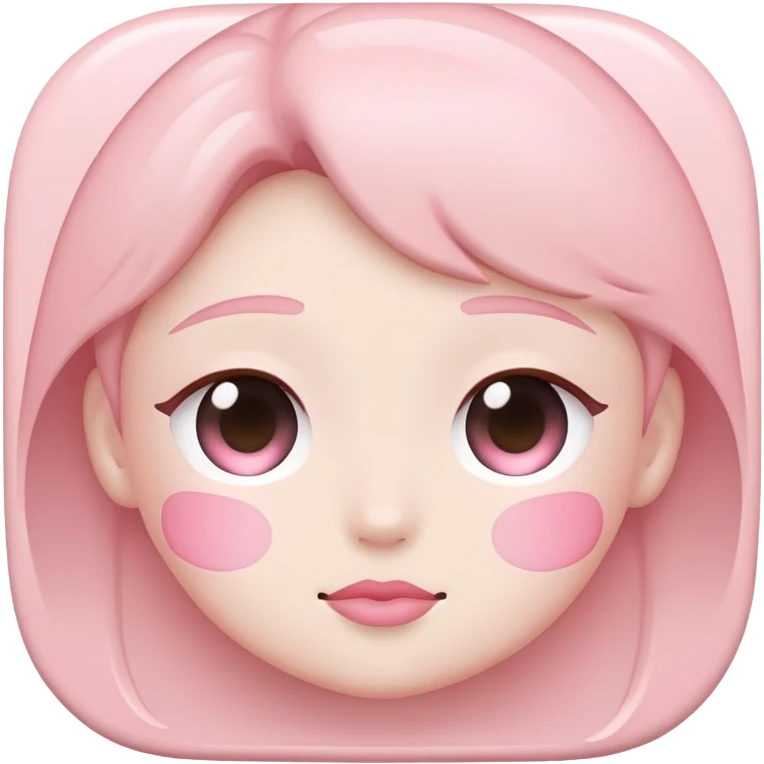 Blush line  emoji