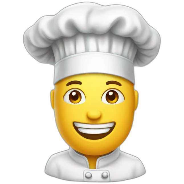 chef's hat emoji