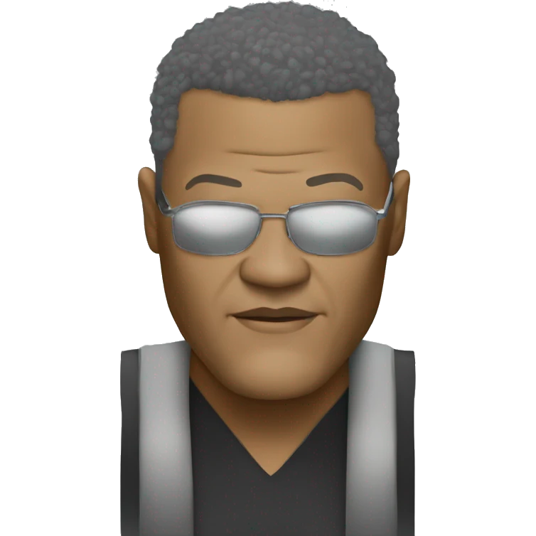morpheus, Laurence Fishburne from the matrix emoji