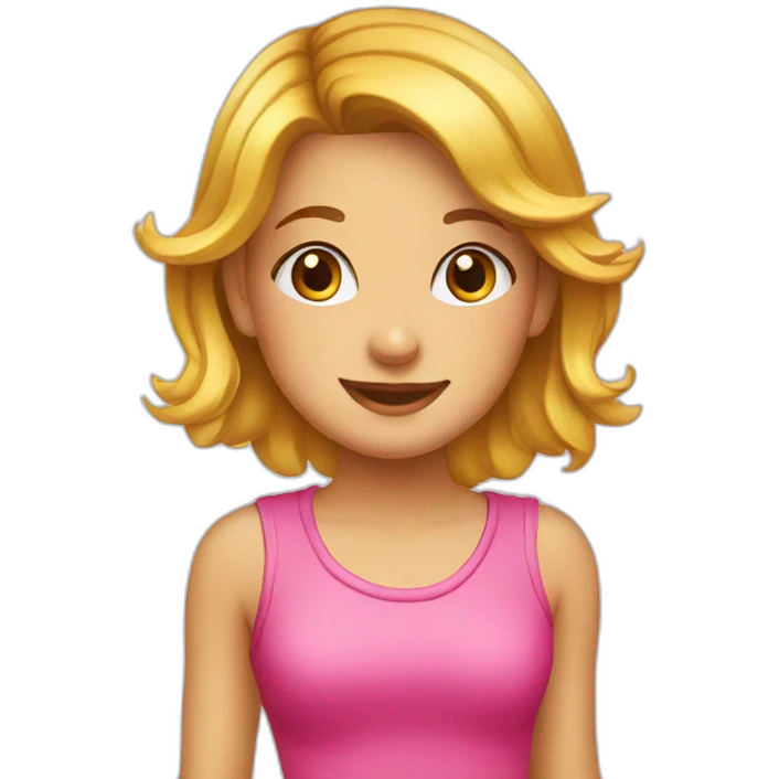 Girl stationery emoji