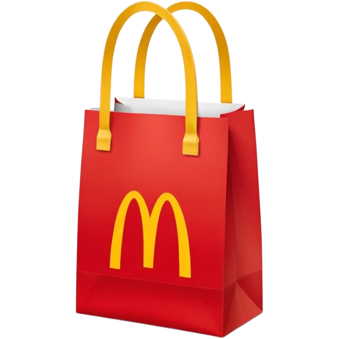Mcdonald’s bag emoji