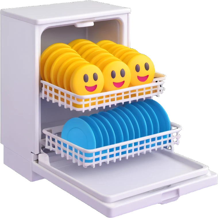 dishwasher 3d emoji emoji