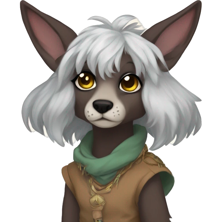 Custom anthro fantasy-animal-fursona griffsnuff & LiLaiRa & Falvie full body emoji