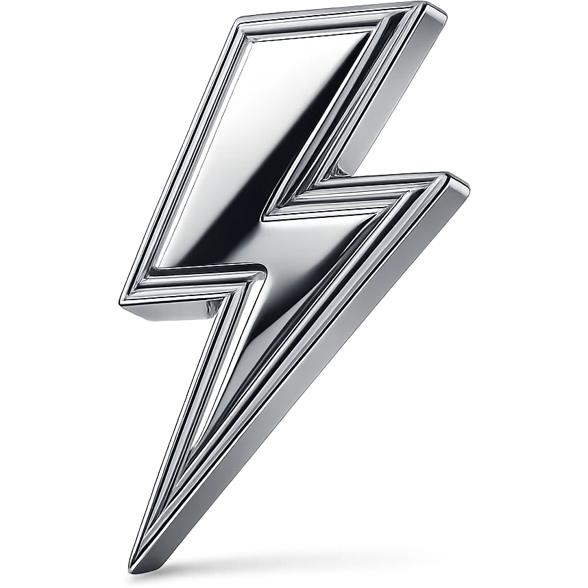 lightning bolt emoji