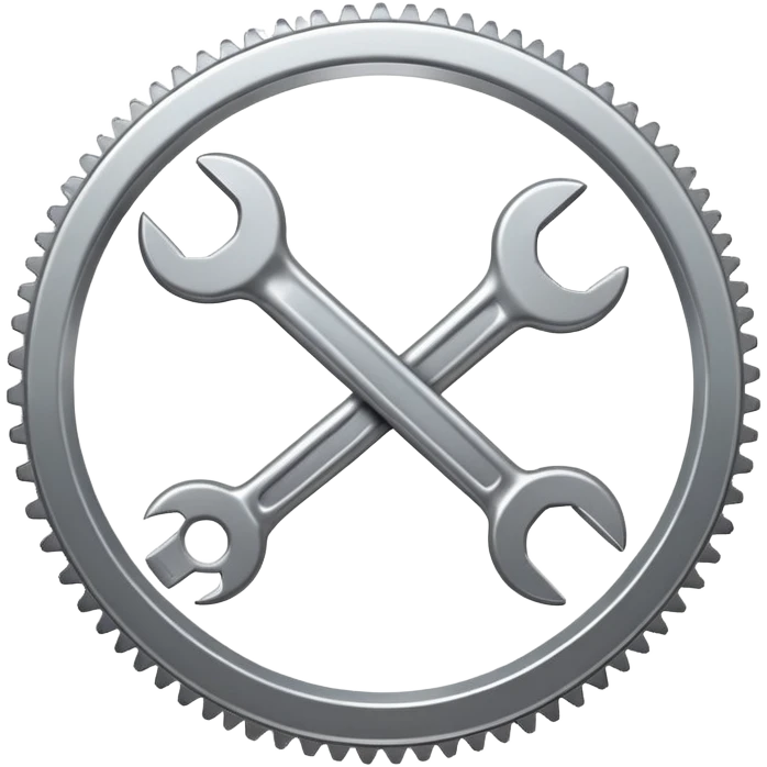 spanner in circle logo emoji