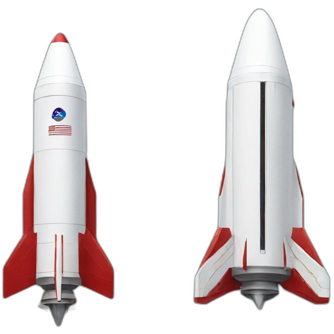 space x rocket emoji