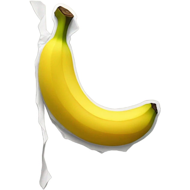 banana taped to the wall emoji