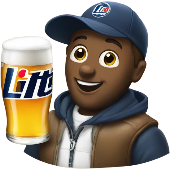 Miller lite emoji