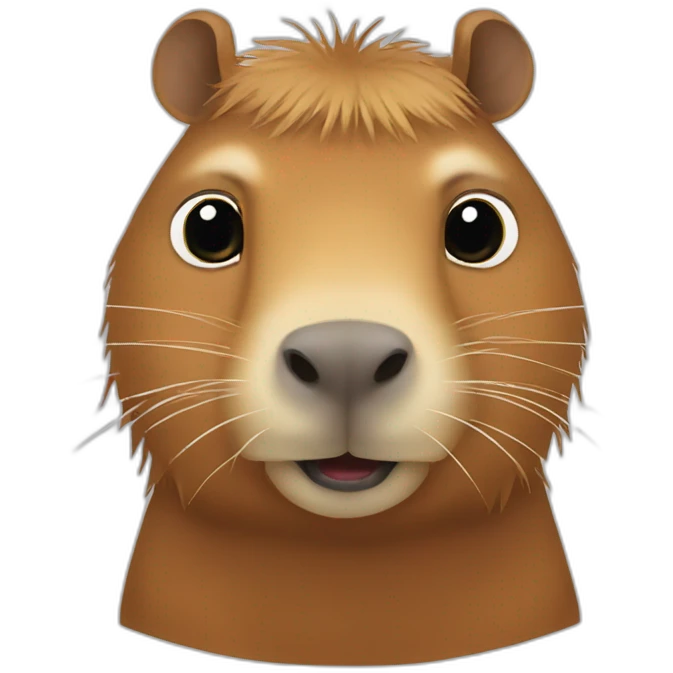 Capybara emoji