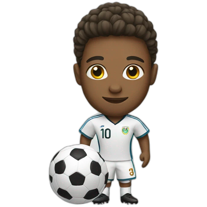 Soccer player emoji