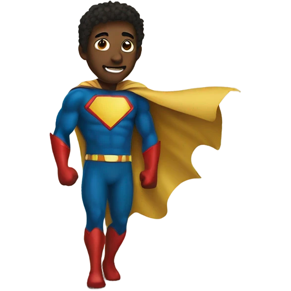 Super hero emoji