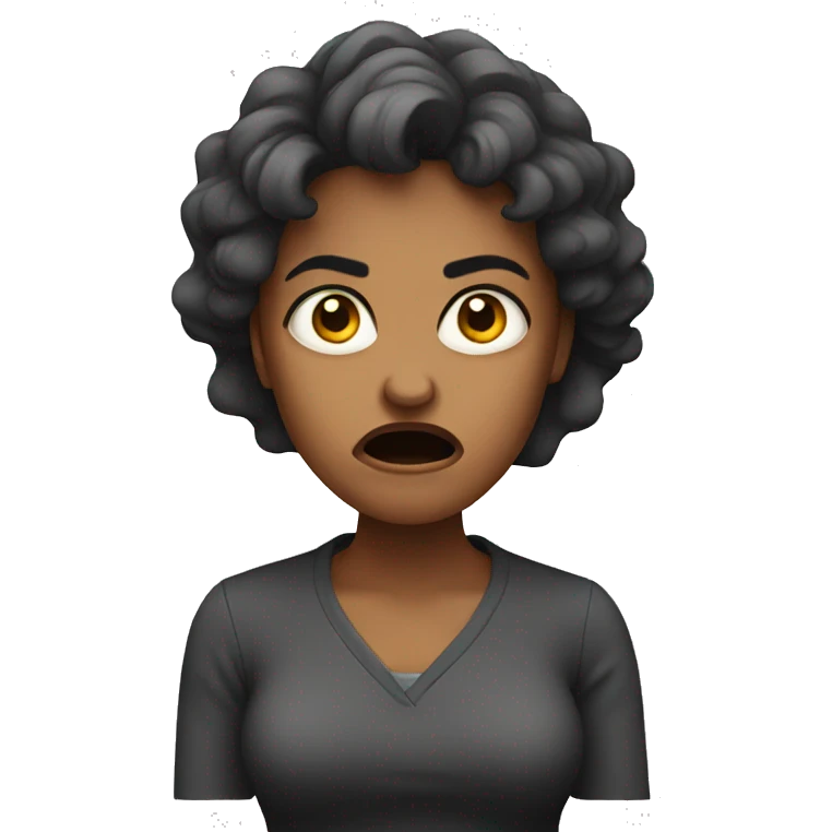 Angry women emoji