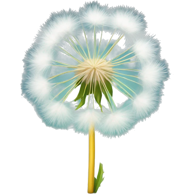 fuzzy dandelion emoji