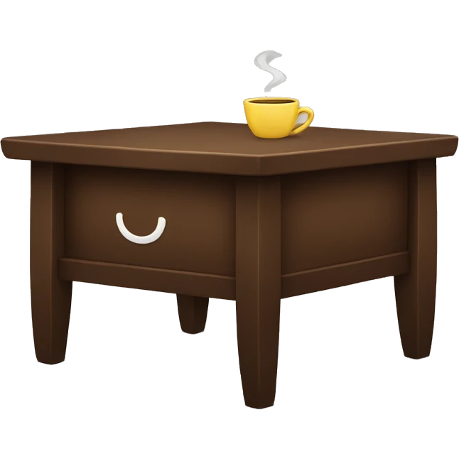 coffee table emoji