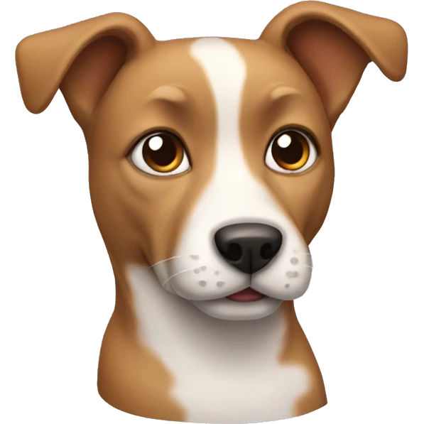 Dog mixed with cat emoji